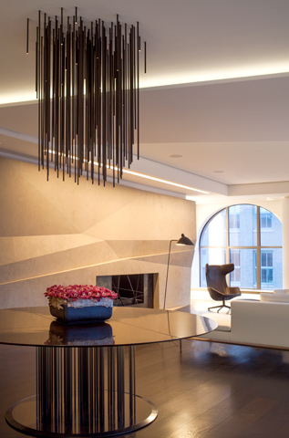 Custom lamp and table