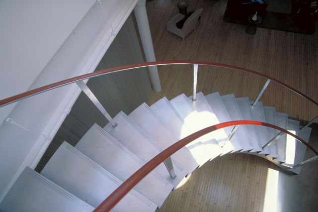 Aluminum Clad Staircase