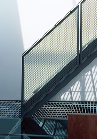 Steel Grid Staircase